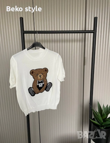 Сладка блузка с мече, снимка 3 - Блузи с дълъг ръкав и пуловери - 52536707