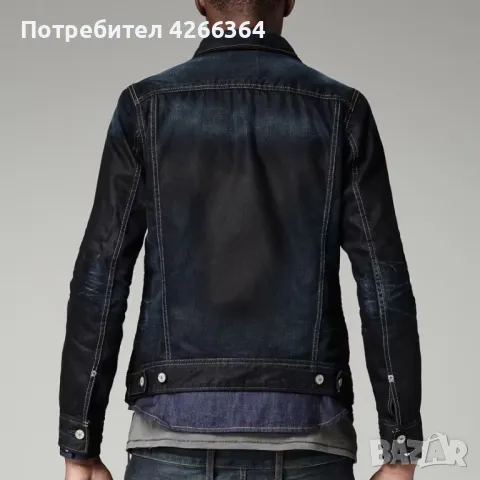 G- STAR RAW SLIM TAILOR 3D JACKET : Мъжко яке M - L, снимка 3 - Якета - 47822265