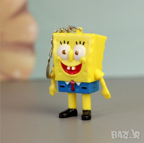 🧽 Ключодържател SpongeBob - Светещ и Пеещ ! ⚠️, снимка 1 - Други - 26685780