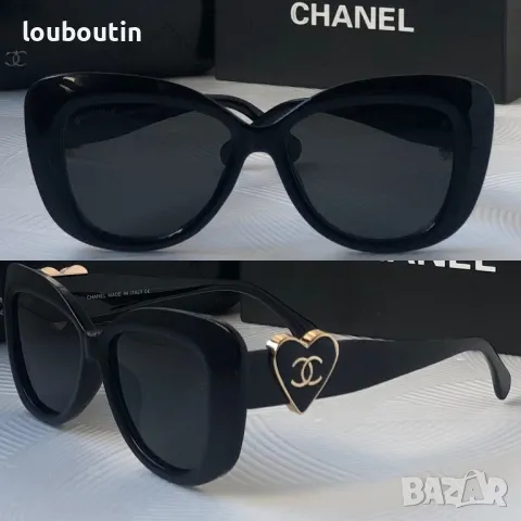 CH дамски слънчеви очила черни , снимка 2 - Слънчеви и диоптрични очила - 48002716