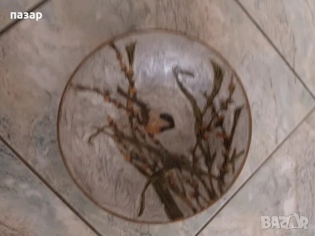 Купичка от месинг отлична цветова изработка, снимка 3 - Декорация за дома - 48176128