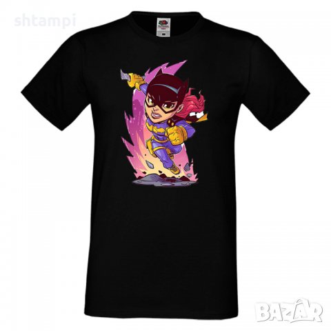 Мъжка тениска DC Batgirl Star Wars Игра,Изненада,Подарък,Геймър, , снимка 3 - Тениски - 36800456