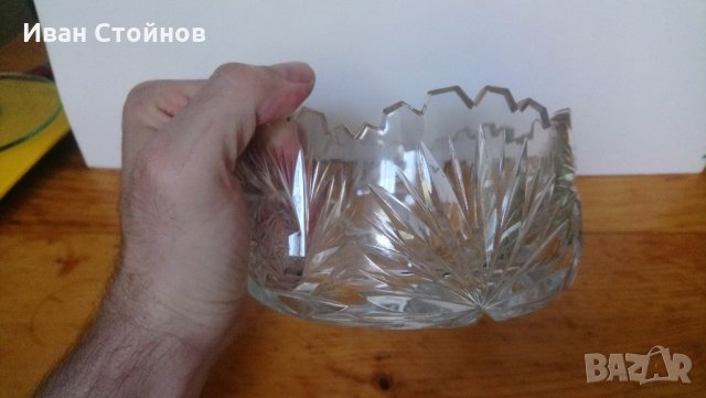 Кристална купа, снимка 3 - Други - 29069972