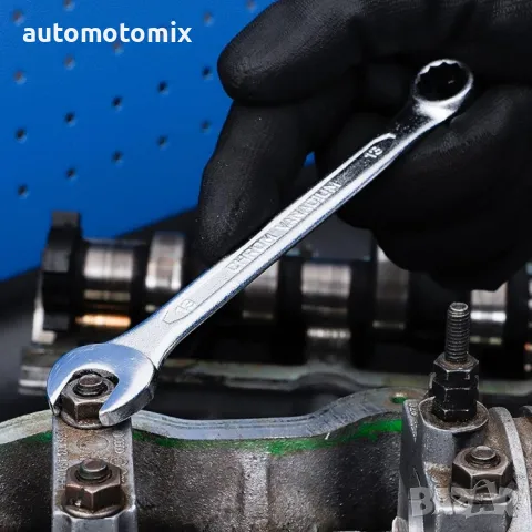 Ключ Звездогаечен 6-17мм 6 бр/комплект - 25129, снимка 2 - Аксесоари и консумативи - 48797053