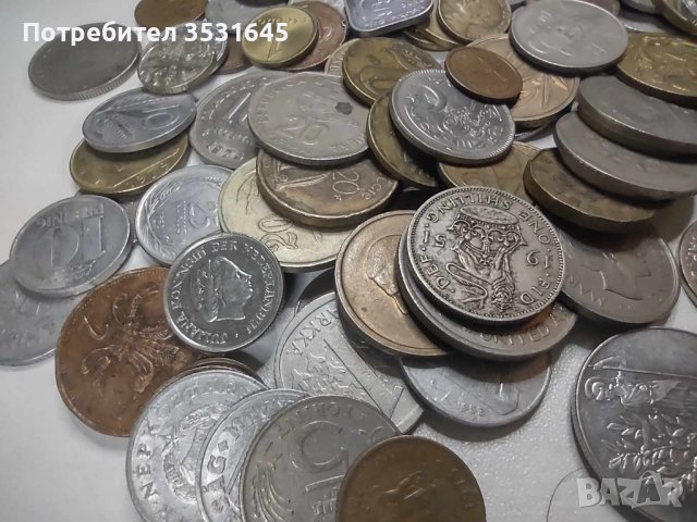 100бр световни монети, снимка 2 - Нумизматика и бонистика - 43121477