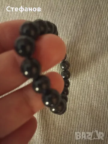 Нова дамска гривна оникс , снимка 5 - Гривни - 47461871