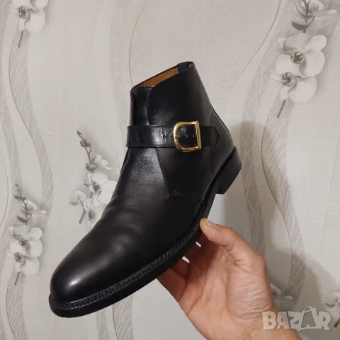 кожени бизнес обувки / боти Douglas  номер 42 1/2, снимка 12 - Мъжки боти - 47792793