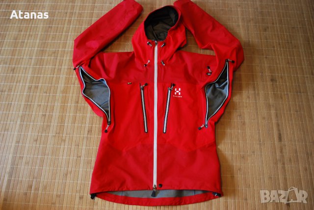 Оригинално Мъжко Яке Haglofs Spitz Gore Tex PRO Shell р-р М катерачно , снимка 3 - Якета - 28091981