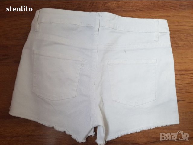 Къси дънки H&M размер 152, снимка 3 - Детски къси панталони - 37619075