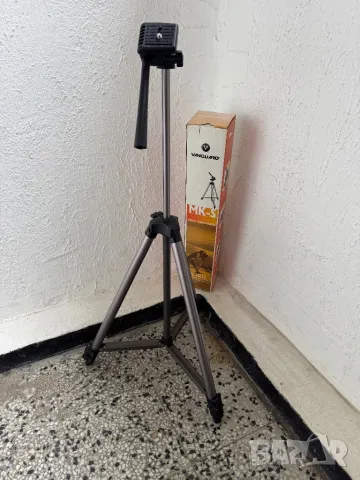 Трипод Vanguard MK-S, Стойка за Камера, Фотоапарат, Видеокамера, Телефон, Лек, до 127см!