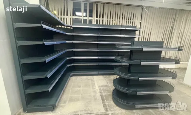 Островен стелаж за аптека, книжарница, зоомагазин, детски магазин и др, снимка 18 - Стелажи и щандове - 48751159