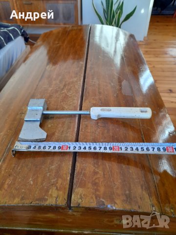 Старо чукче за месо,чук,сатър #16, снимка 6 - Антикварни и старинни предмети - 35571222