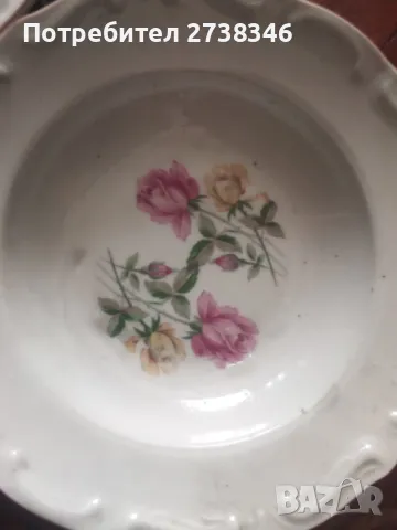 Чинии стар поцелан, снимка 2 - Чинии - 49092920