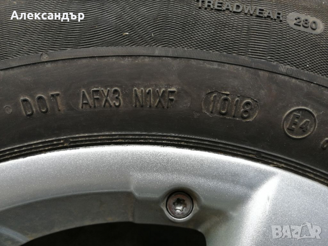 Мерцедес 16 ВИТО 5/112 /16, снимка 6 - Гуми и джанти - 36386565