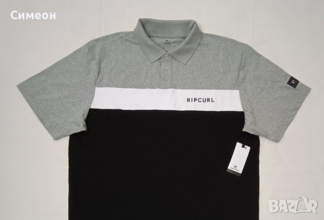 Rip Curl Polo Shirt оригинална тениска XL спорт поло фланелка, снимка 2 - Спортни дрехи, екипи - 43116692