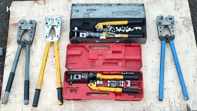 Кербовачни клещи кримпващи *5броя*