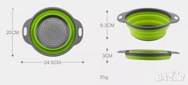 Сгъваем кухненски гевгир, снимка 5 - Други - 38629463