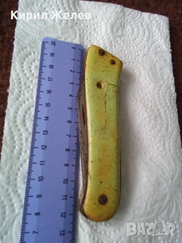 Джобно ножче сгъваемо 53799, снимка 3 - Антикварни и старинни предмети - 53503934