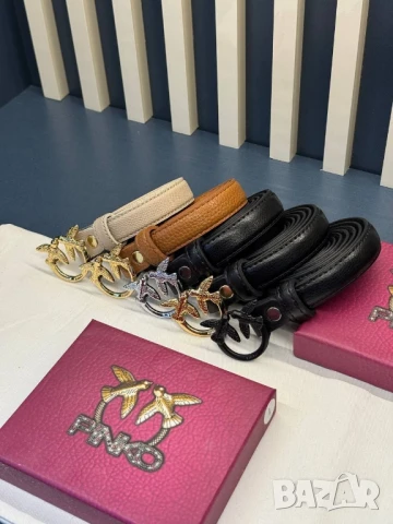 колани от естествена кожа в кутия pinko , снимка 4 - Колани - 50580445