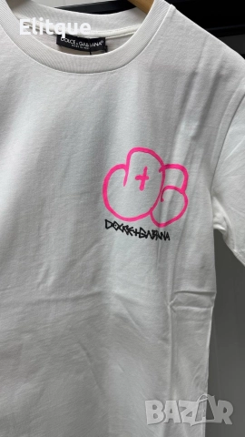 тениски Burberry dolce gabbana , снимка 5 - Тениски - 52786853