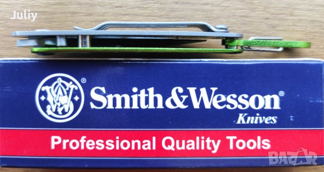 Джобен нож Smith & Wesson, снимка 18 - Ножове - 37393206