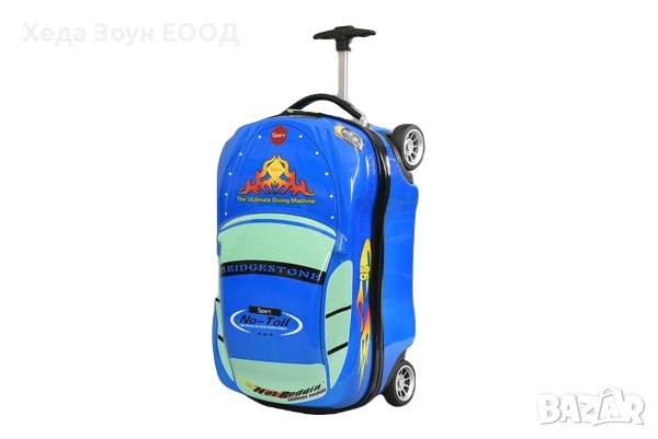 Детски куфар ABS с PC филм, снимка 6 - Куфари - 40820526