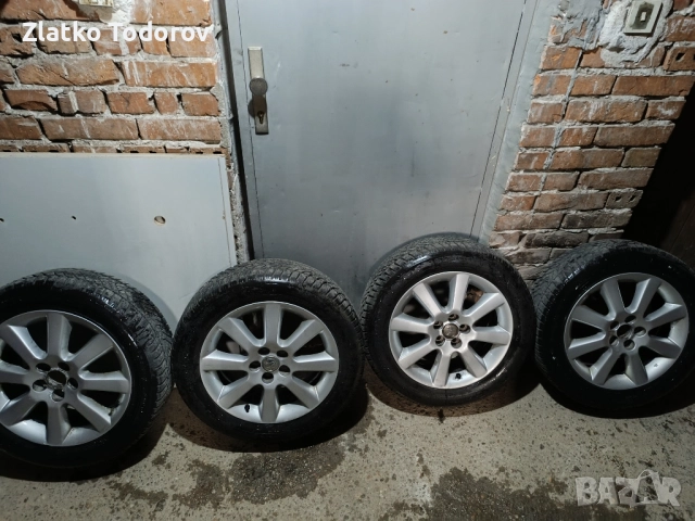зимни гуми с алуминиеви джанти за Тойота Авенсис 