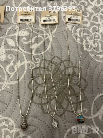 Колиета, гривни и обеци USA, снимка 16 - Бижутерийни комплекти - 48733982