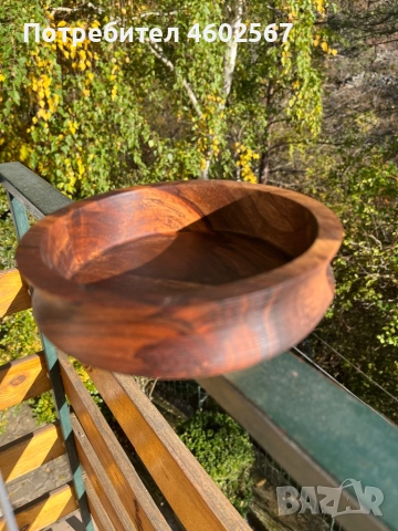 Дървени купи за ценители на истинското дърво. , снимка 6 - Декорация за дома - 52255823