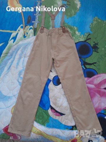 Официален костюм за 7г.и шапка Супер Марио, снимка 3 - Детски панталони и дънки - 43073799