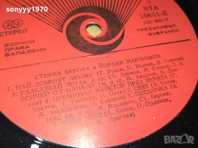 KORA-DAN 0212250736, снимка 10 - Грамофонни плочи - 52620784