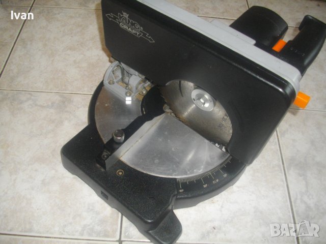 1050 Вата-ф210мм-Немска Пендула-Повдигащ/Потапящ Циркуляр-Почти Нов-ОТЛИЧЕН-KING CRAFT KGS1050, снимка 4 - Други инструменти - 37058032