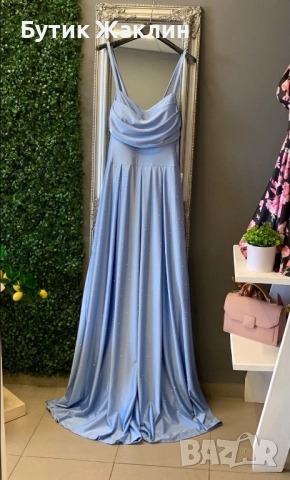 Дамска елегантна рокля с камъни, снимка 7 - Рокли - 52286101