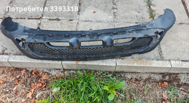 Спойлер предна броня Mercedes GLC 2019-