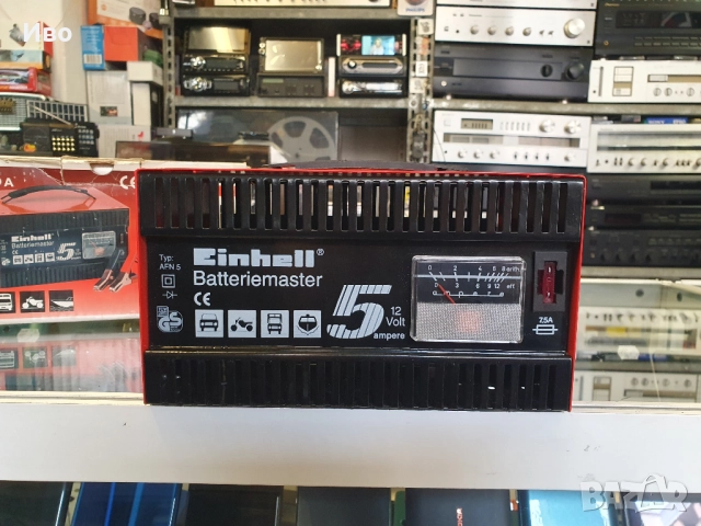 Автомобилно зарядно Einhell AFN 5 12 V 5 AMP Чисто ново!, снимка 5 - Аксесоари и консумативи - 52005971