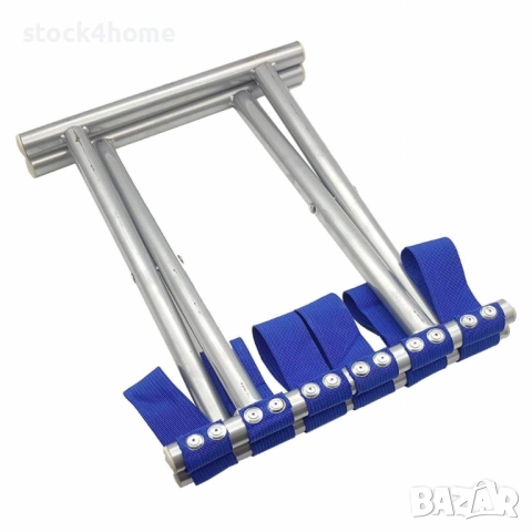 Сгъваема табуретка за къмпинг, риболов и плаж, компактна, лека, до 200 кг, снимка 8 - Екипировка - 52270660