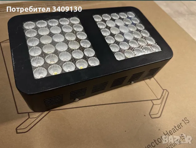 LED 300W - фото LED Лампа  за Растеж и Цъфтеж, снимка 2 - Лед осветление - 50231552