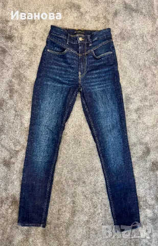 Дамски дънки с висока талия GUESS, снимка 7 - Дънки - 49870615