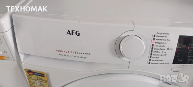 Пералня AEG 6000 клас А+++ 7кг. , снимка 3 - Перални - 52829535