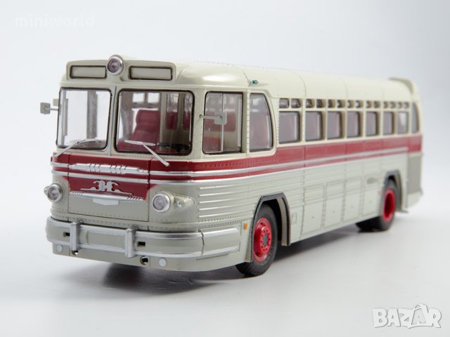 ЗИС 127 междуградски автобус 1955 - мащаб 1:43 на Наши Автобуси моделът е нов в блистер, снимка 3 - Колекции - 32993258