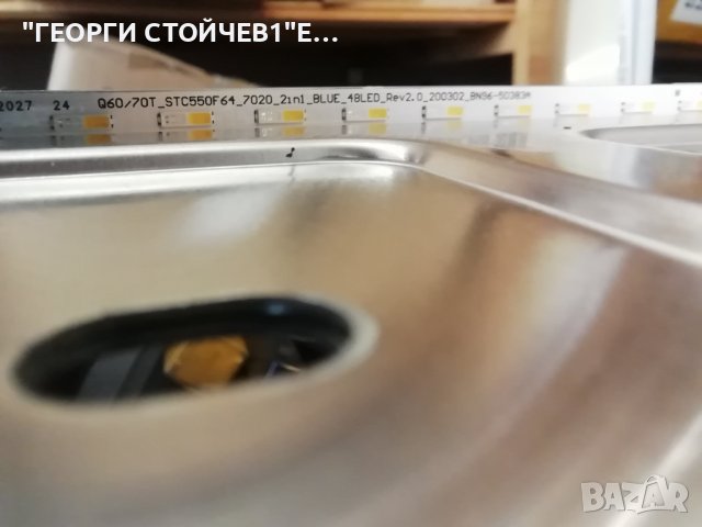 SAMSUNG   QE55Q60TAU СЪС СЧУПЕН ДИСПЛЕЙ, снимка 11 - Части и Платки - 39793640