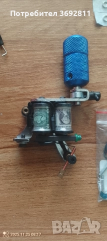 Комплект татуировъчна машина – втора ръка, снимка 4 - Ученически пособия, канцеларски материали - 52531768