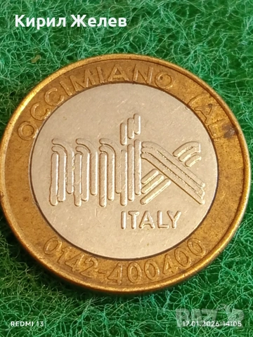 Три броя стари жетона токен ИТАЛИЯ за КОЛЕКЦИЯ ДЕКОРАЦИЯ 53154, снимка 3 - Колекции - 53131426