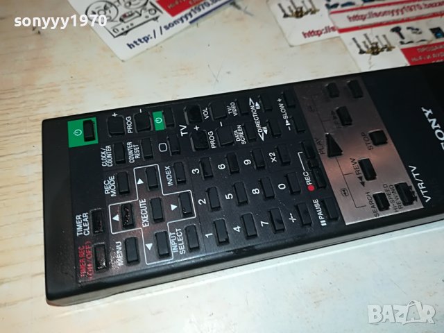 sony rmt-v109a vtr/tv VHS remote 2805231104, снимка 7 - Дистанционни - 40848001