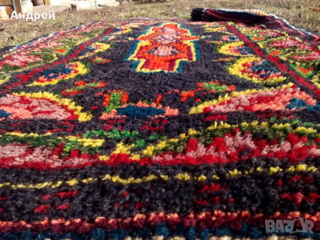 Стар китеник,килим #4, снимка 5 - Антикварни и старинни предмети - 27508086