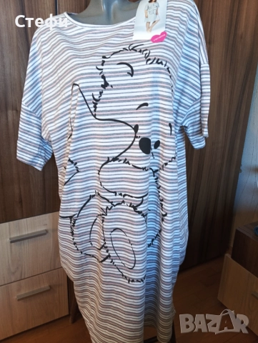 Дамска нощница 2XL едра серия, снимка 2 - Нощници - 51753067