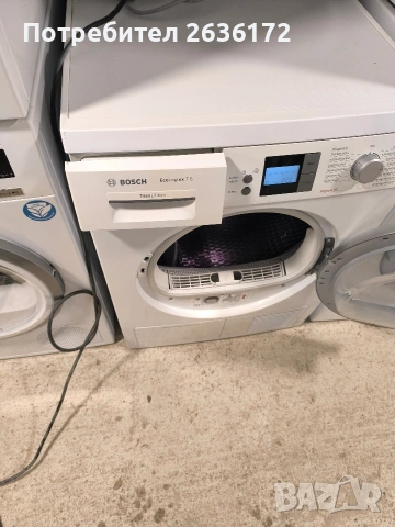 Сушилня bosch, Термопомпа ,7 кг А++, снимка 3 - Сушилни - 53082716