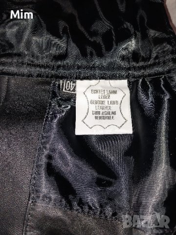 М Черно бюстие от естествена кожа с цип отпред , снимка 5 - Корсети, бюстиета, топове - 43168786