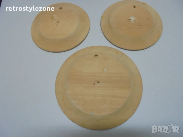 № 8459 Стари руски дървени пана - 3 броя , снимка 6 - Други ценни предмети - 53179726