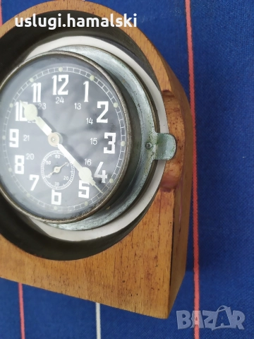 Стар немски армейски часовник 1943 година, снимка 3 - Антикварни и старинни предмети - 52677238